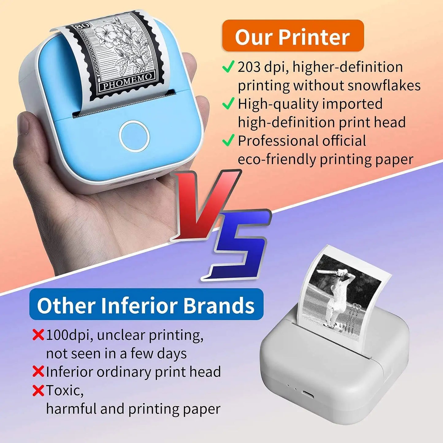 Portable Mini Printer